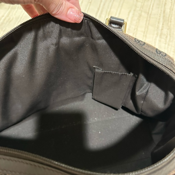 Gucci GG Canvas Boston Satchel Bag in brown. - Picture 10 of 10